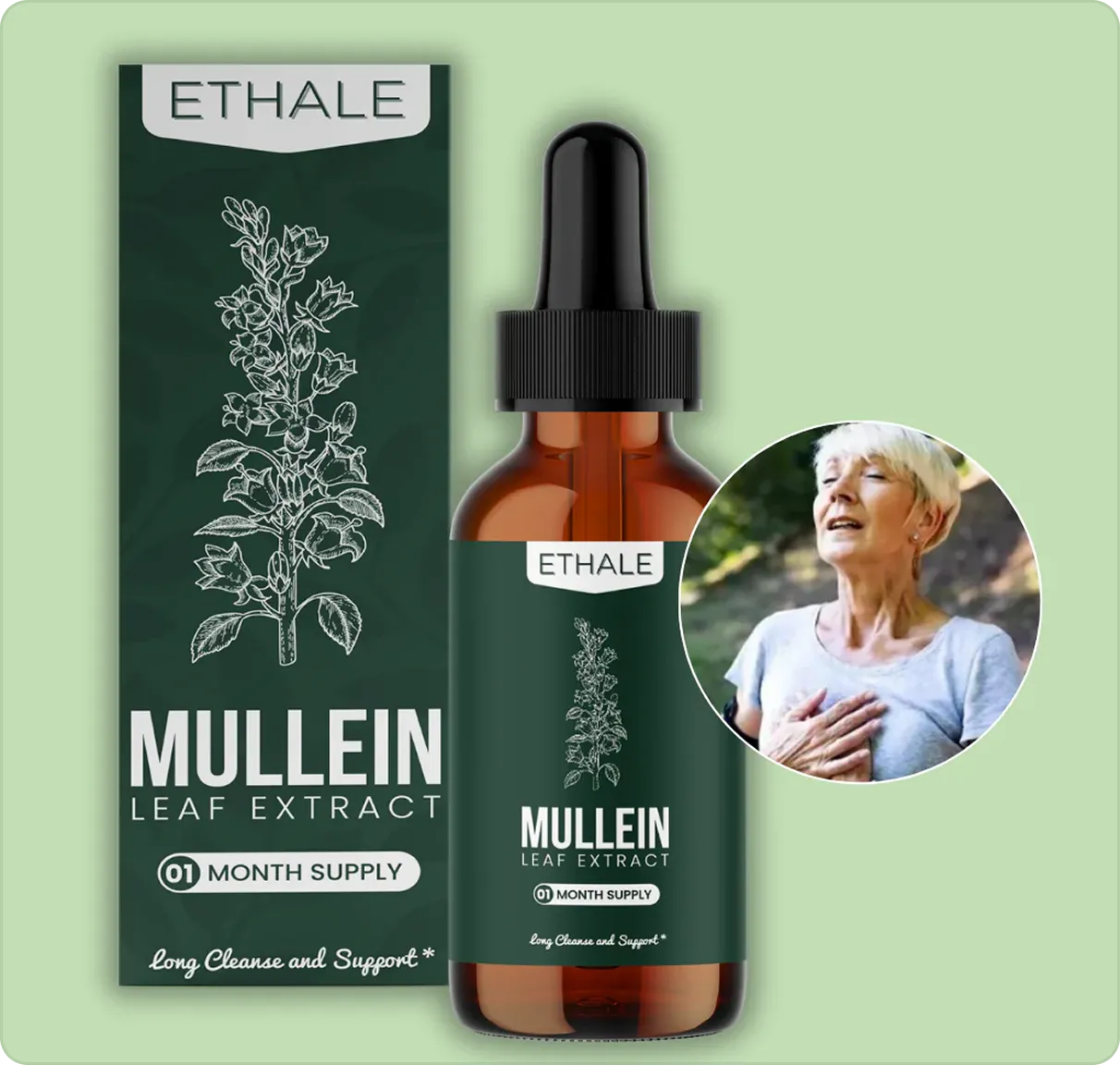 Mullein + Chlorophyll Lung Drops