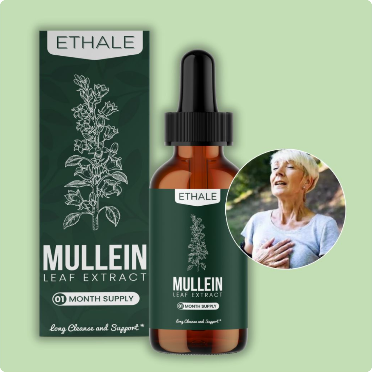 Mullein + Chlorophyll Lung Drops